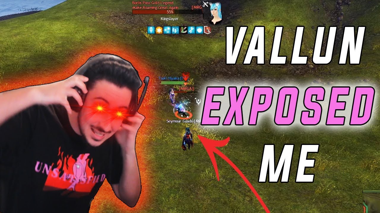 GW2 - VALLUN EXPOSED ME?! Lugolix POPS OFF! #MakeRoamingGreatAgain