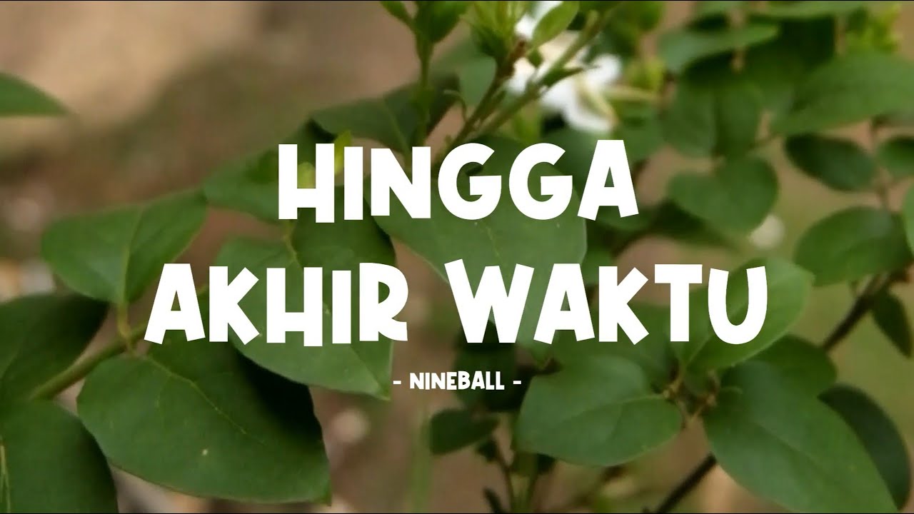 nineball - hingga akhir waktu - lirik lagu indo