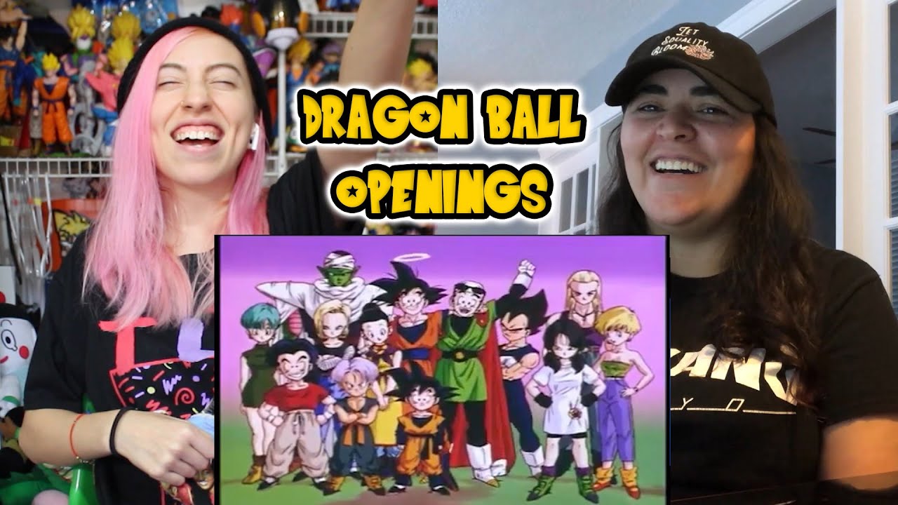 Dragon Ball - All Japanese Intros from: 1986 to 2017 - REACTION!!!