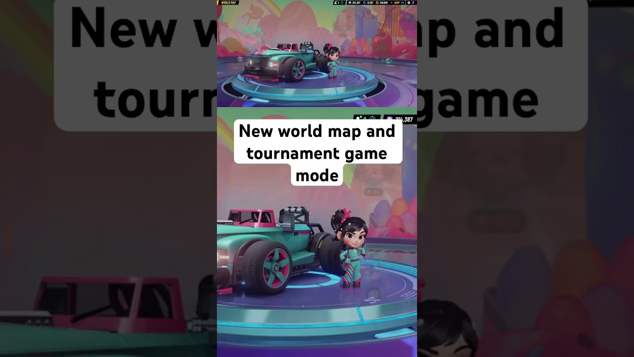 First look at the world map and new tournaments in Disney Speedstorm Season 7
