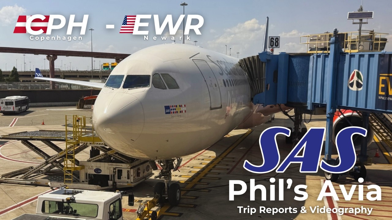 TRIP REPORT | SAS Scandinavian Airlines [Economy Class] Airbus A330-300 | Copenhagen ✈︎ Newark