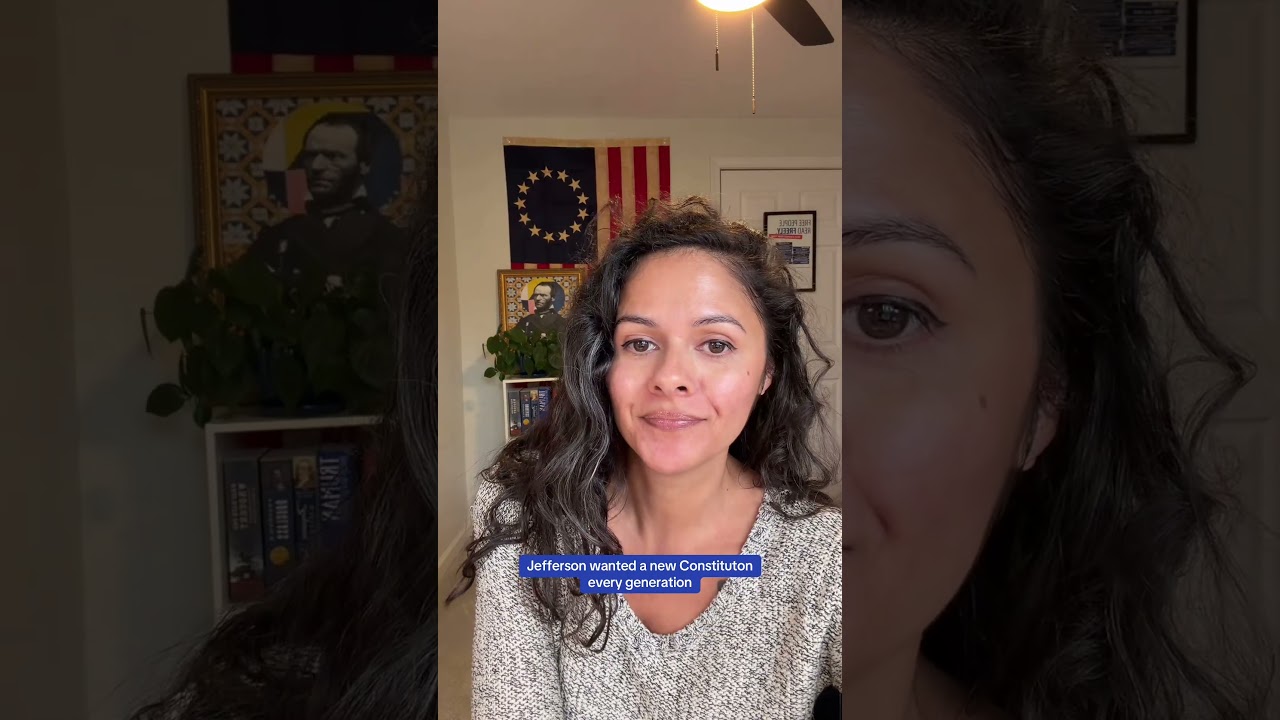 Джефферсон хотел, чтобы новая Конституция создавалась каждое поколение.