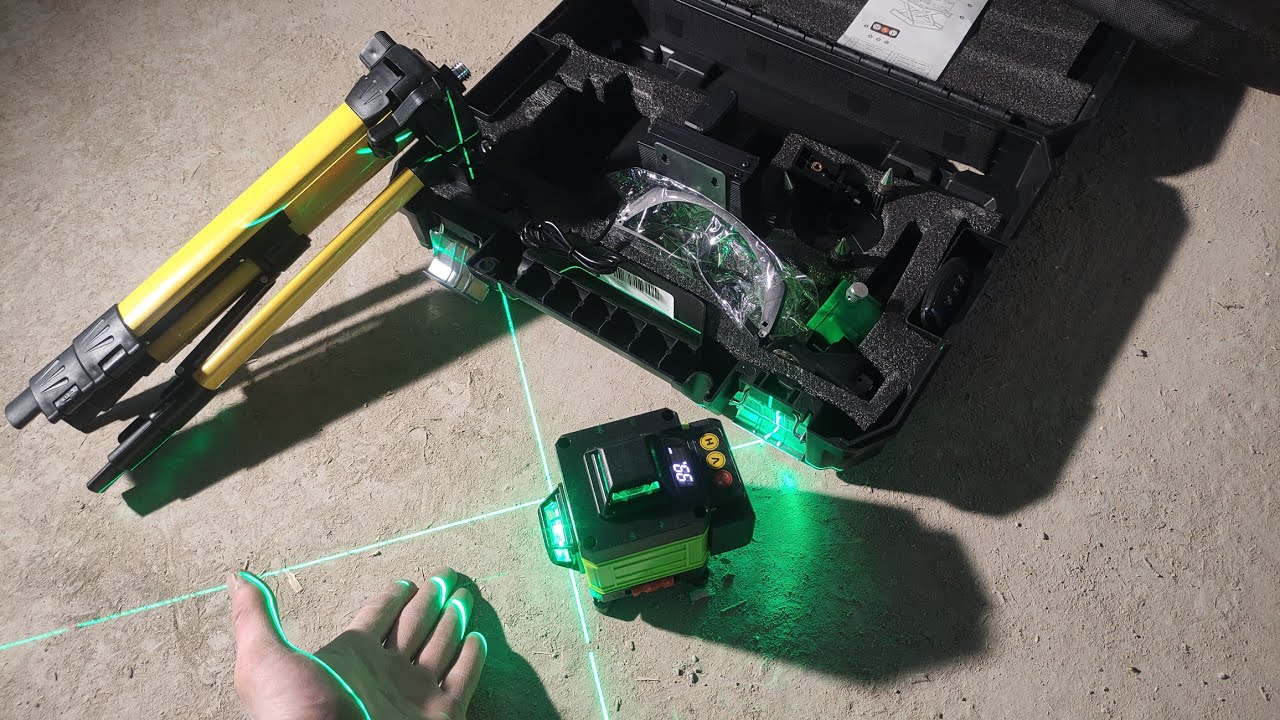 Czy warto kupić laser liniowy samopoziomujący za 200 złotych? LASER LEVEL METER 3D 4D MAX LIGHT