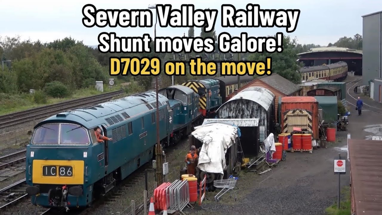 Severn Valley Railway | THE CRAZIEST shunt move ever?! | Inc. D2960 Silver Spoon getting a run out!