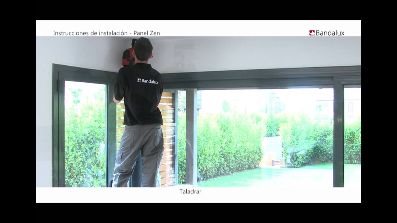 Bandalux | Instalación Panel japonés