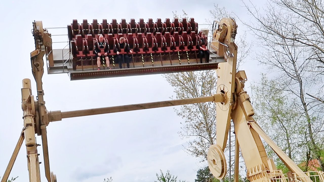 Gantu Top Spin (Offride) Video Serengeti Park Hodenhagen 2021