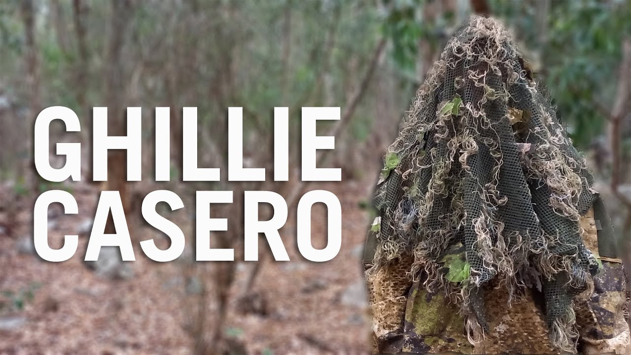 COMO HACER UN GHILLIE CASERO? #ghilliesuit