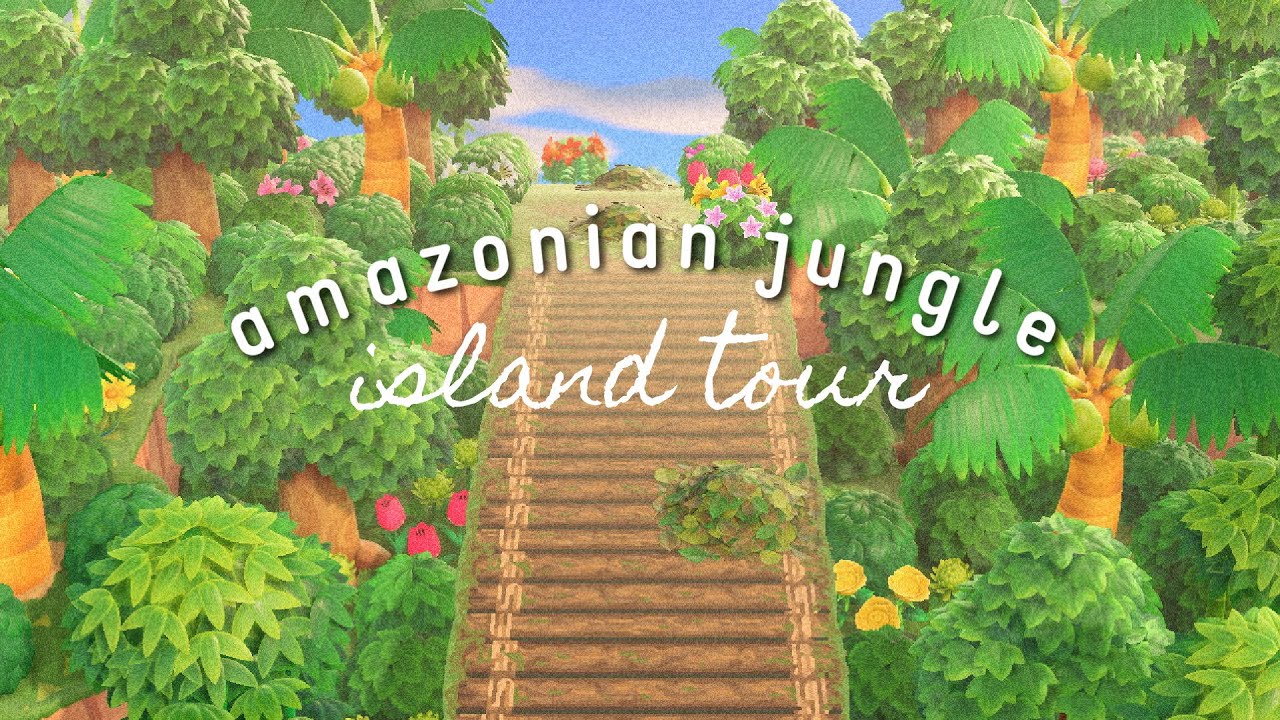 Amazonian Jungle Island Tour | Animal Crossing: New Horizons