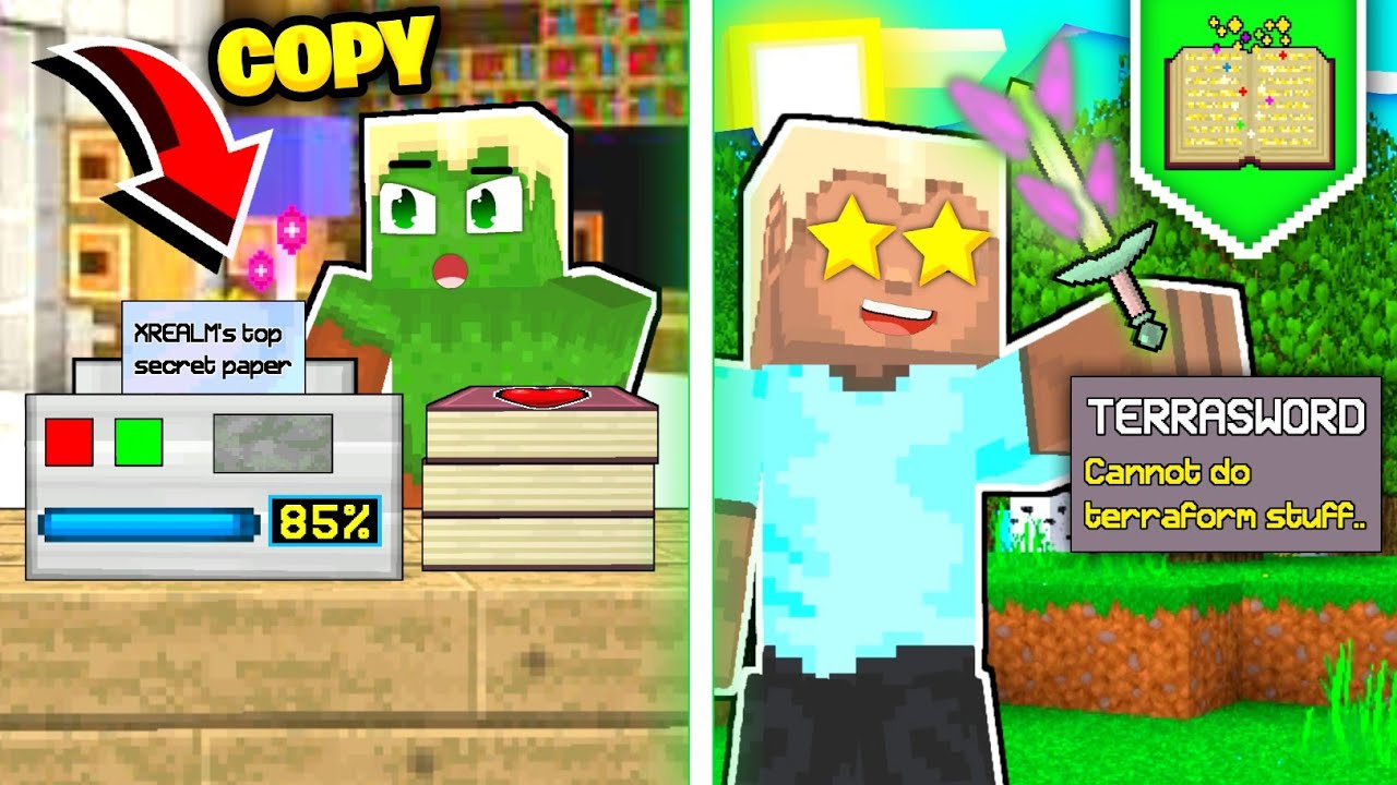 🔥 8 Hacks: HOW TO TERRAFORM ITEMS + GET SIDEWAYS MOBS + SLOW MOTION ARROWS + AND MORE!+ | @XREALM 🐼