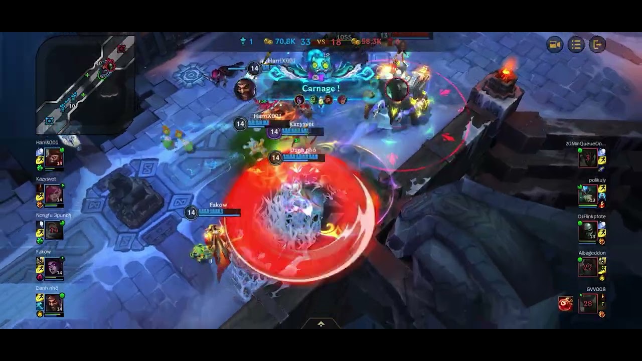 AAA Aram LoL Wild Rift Morgana 