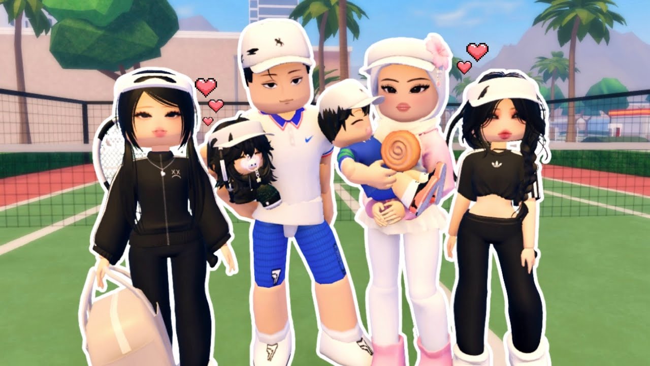 KELUARGA BOKIR PERGI OLAHRAGA TENNIS | 💖 Berry Avenue Roblox Indonesia