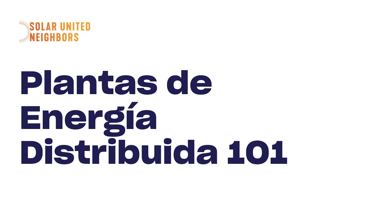 Plantas de Energía Distribuida 101: Cómo puedes ayudar a energizar la red eléctrica de Puerto Rico