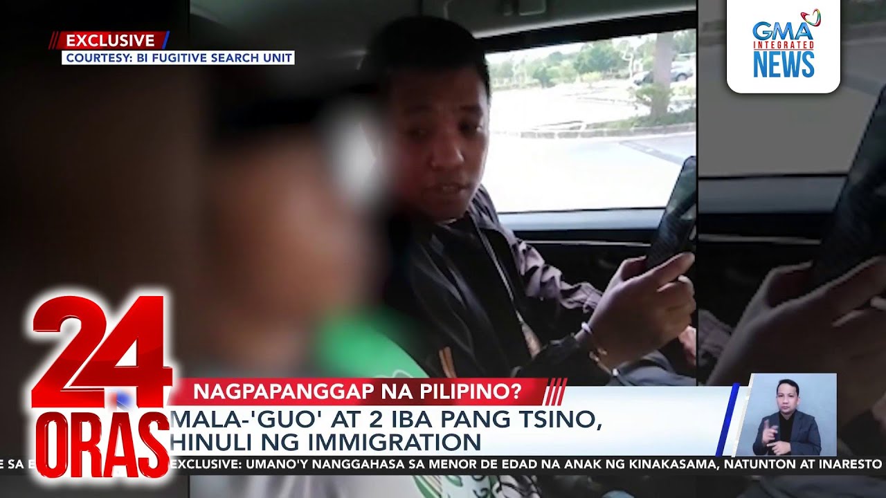 3 Chinese nationals nabbed for posing as Filipinos | 24 Oras
