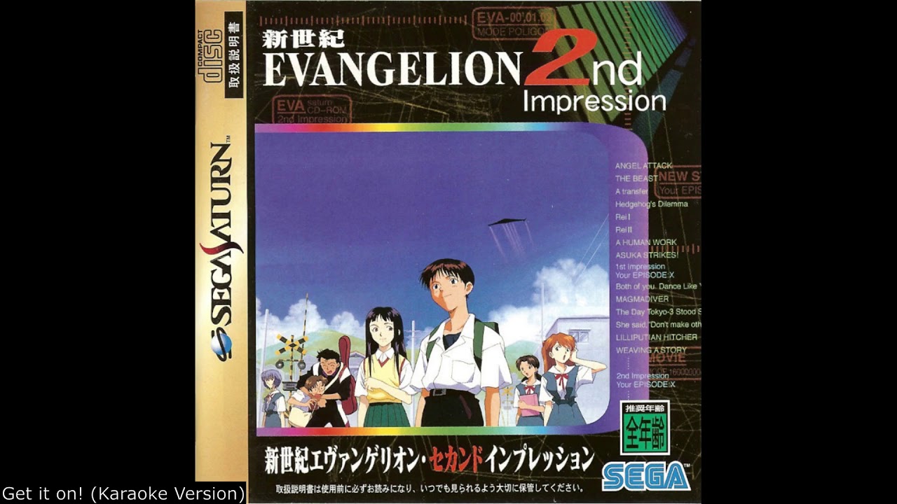 NEON GENESIS EVANGELION 2nd Impression - Soundtrack - SEGA SATURN