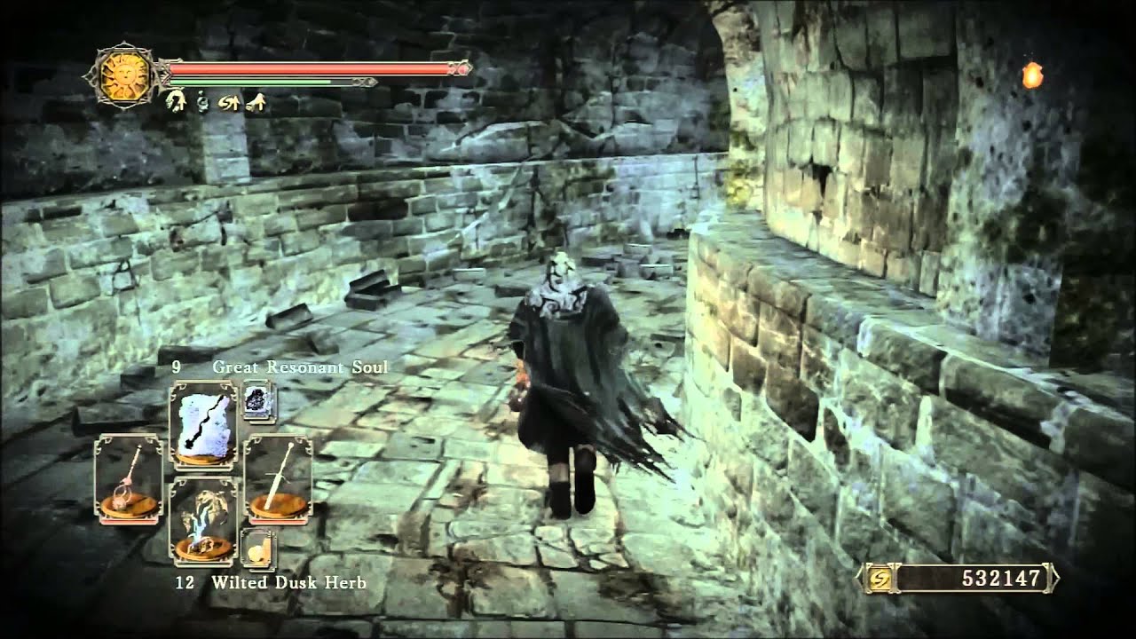 Dark Souls 2 - Giant Memories Farming Guide - Unlimited Bonfire Ascetics and Soul Vessels