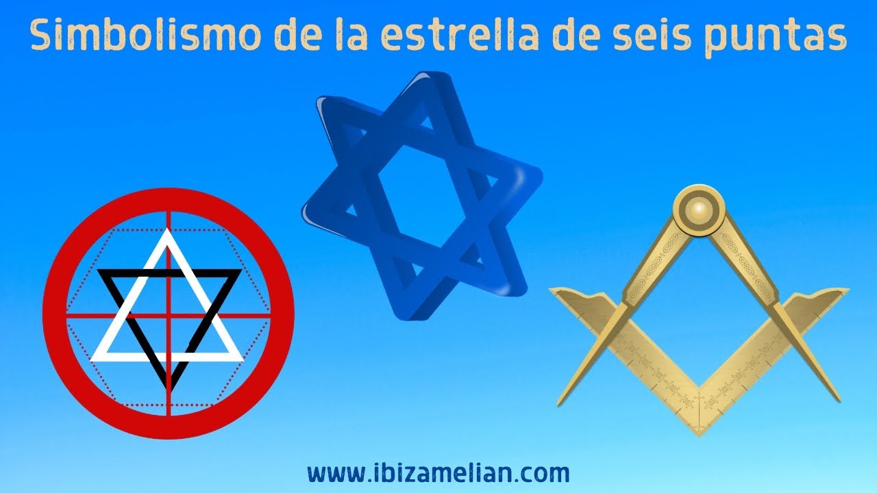 ⚜️ SIMBOLISMO de la ✡️ ESTRELLA de 6 PUNTAS