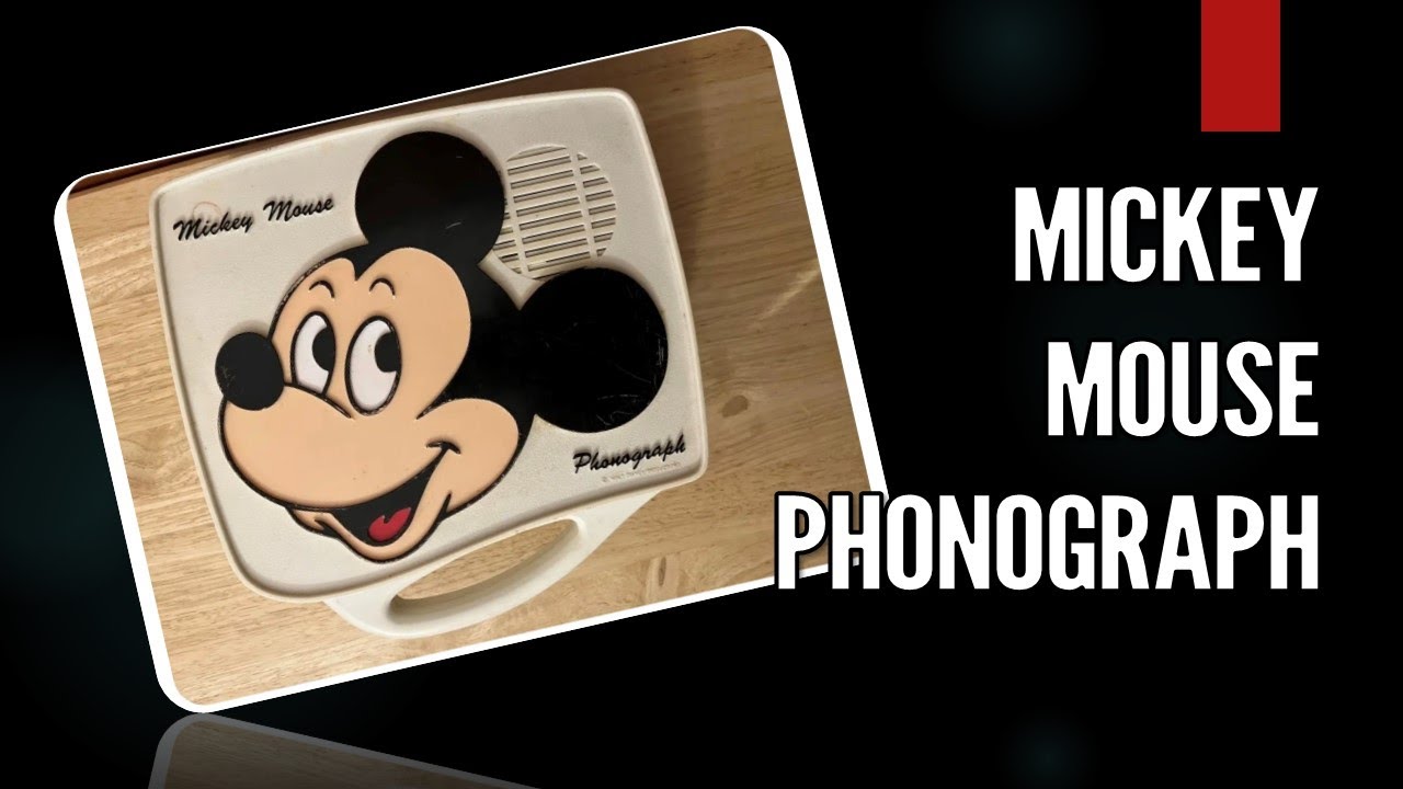 Found a 1970s Mickey Mouse Record Player! Can I Fix It?