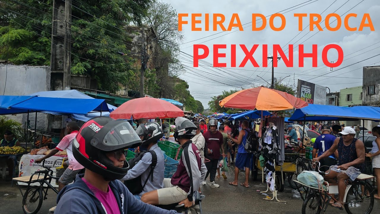 FEIRA DO ROLO DE OLINDA,BRECHO DE PEIXINHO ESSA FEIRINHA É TOP