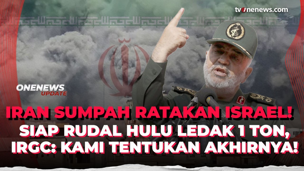 IRGC Ancam Bombardir Tel Aviv, Rudal Hipersonik Kelas Berat Siap Dihujamkan! | OneNews Update