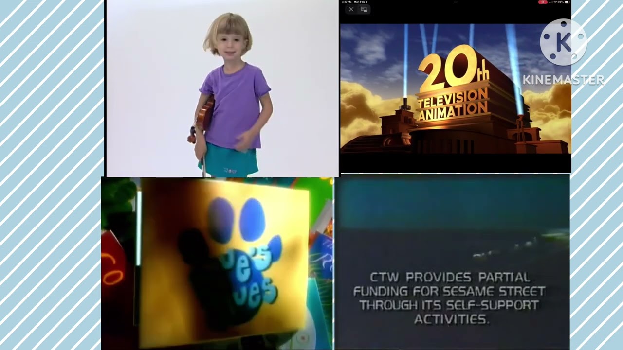 Baby Einstein, Blue’s Clues, Bob’s Burgers, HIAWBCB, Sesame Street Credits Remix