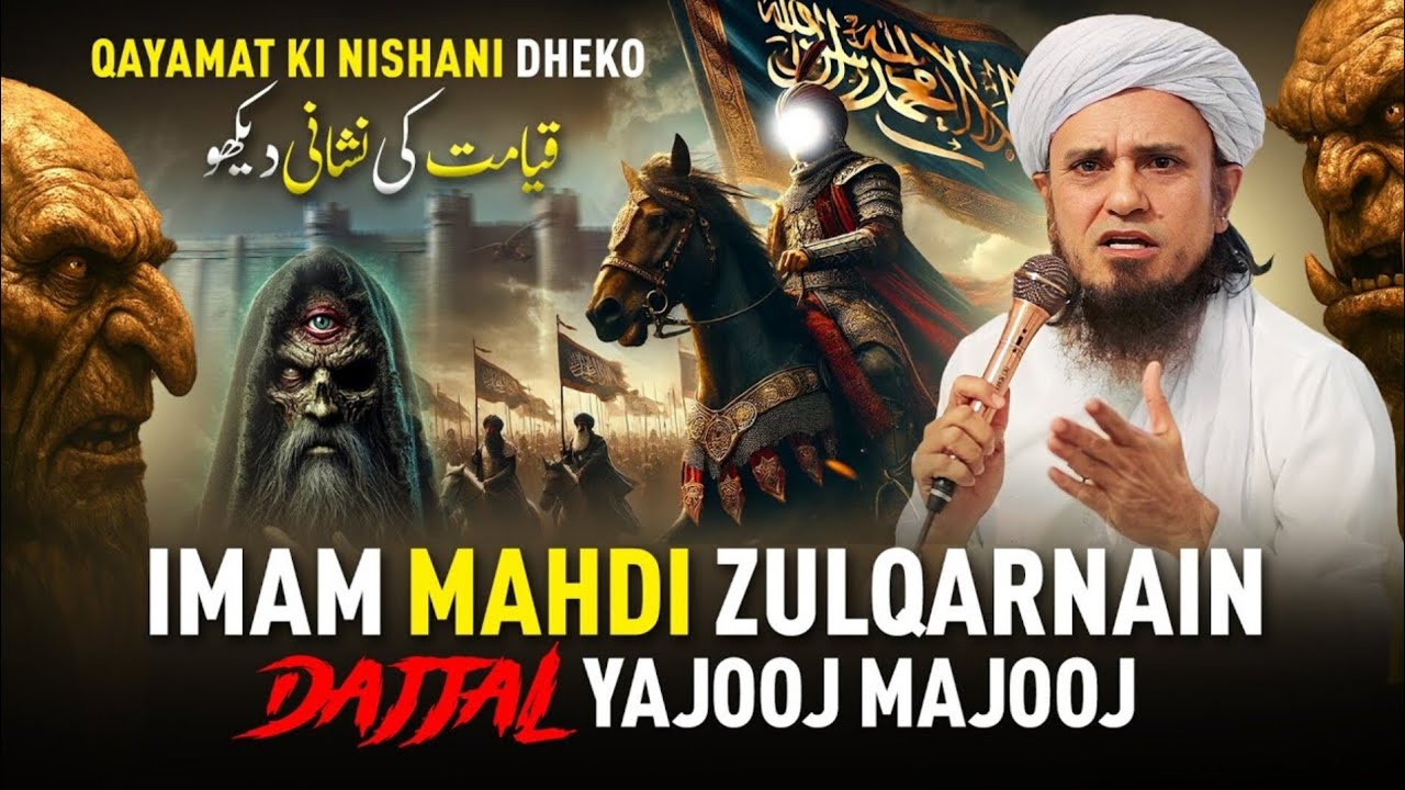 Qayamat Ki Nishani Dheko | Imam Mahdi Zulqarnain Dajjal Yajooj Majooj | Mufti Tariq Masood