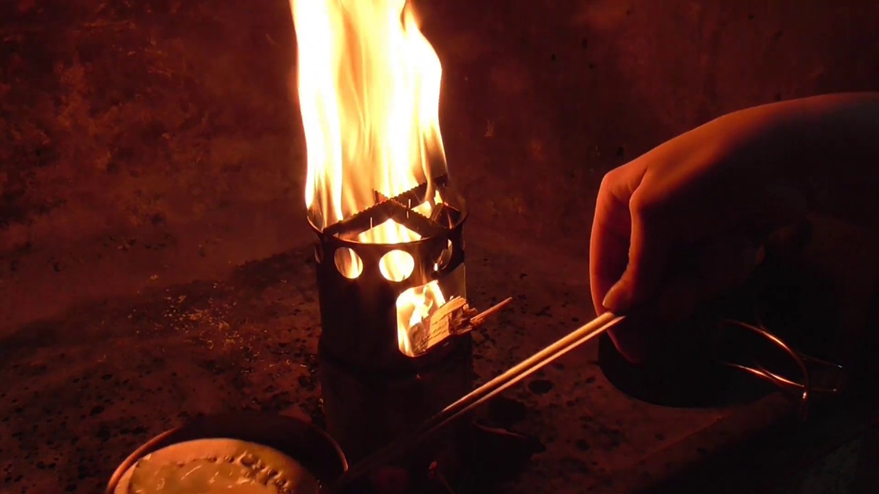 HORNILLO DE GAS DE MADERA+OLLAS, MODELO NUEVO