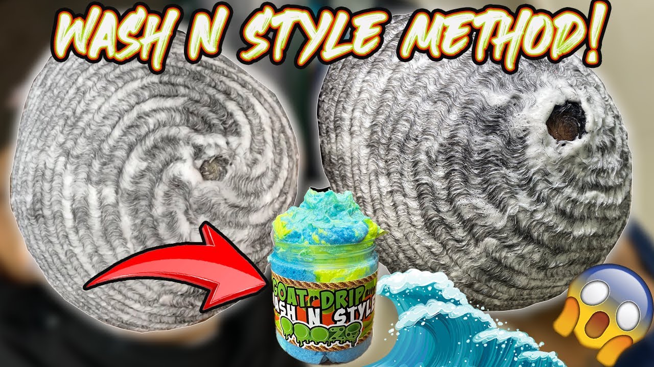 HOW TO WASH YOUR 360 WAVES | SHORT HAIR WASH N STYLE METHOD USING GOAT DRIP OOOZE SHAMPOO!!!