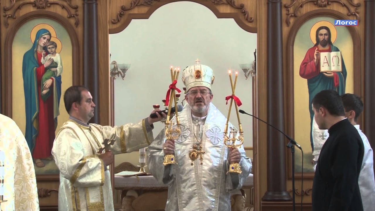 Архієрейська Служба Божа у Свято-Покровському храмі с. Ключарки
