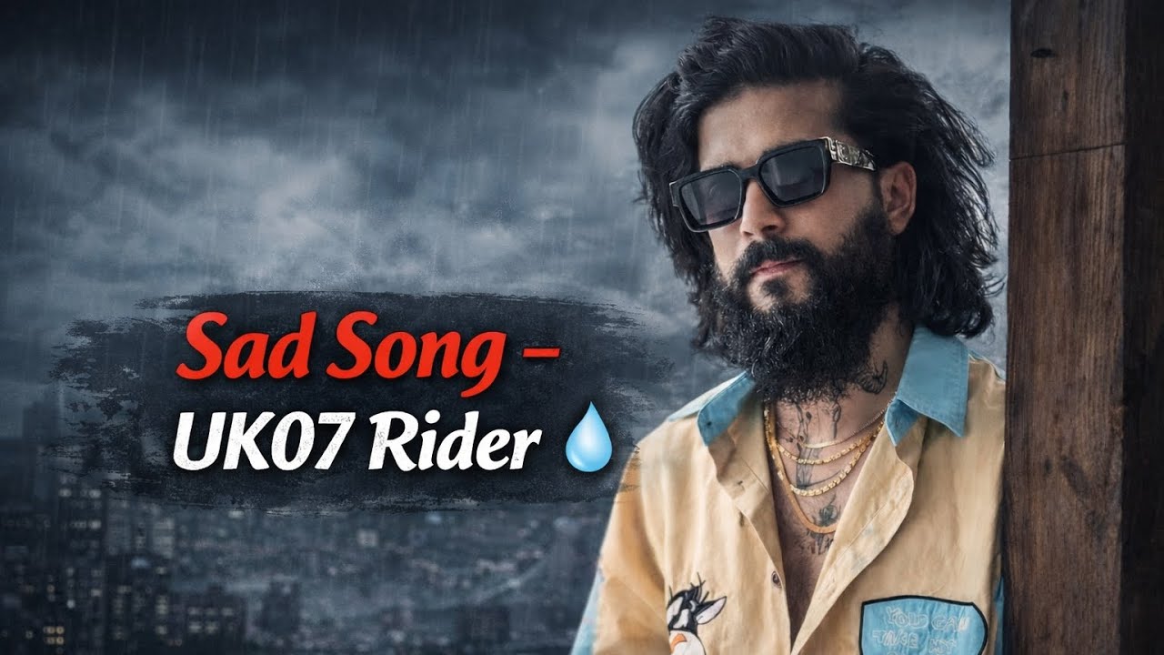 UK07 Rider Sad Rap Song 💔 | The Pain of UK07 Rider | Emotional Rap Song | Dharma Music