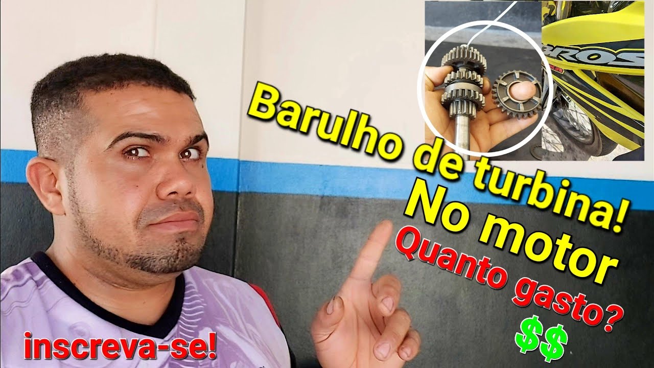 MOTOR COM BARULHO DE TURBINA ESSE &Eacute; O DEFEITO E VALOR PRA CONSERTAR