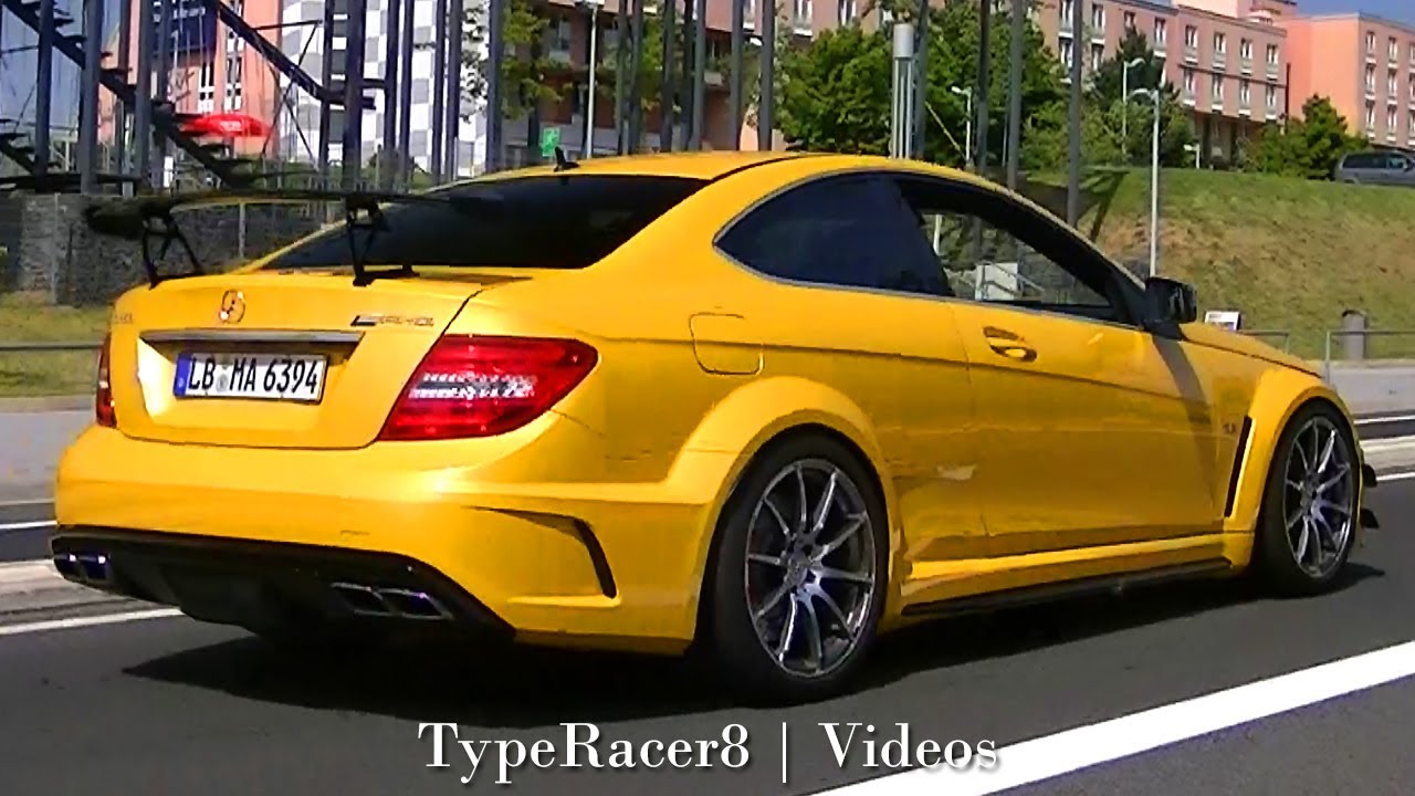 Mercedes-Benz C63 AMG Black Series & C63 AMG at Nürburg! 1080p HD!