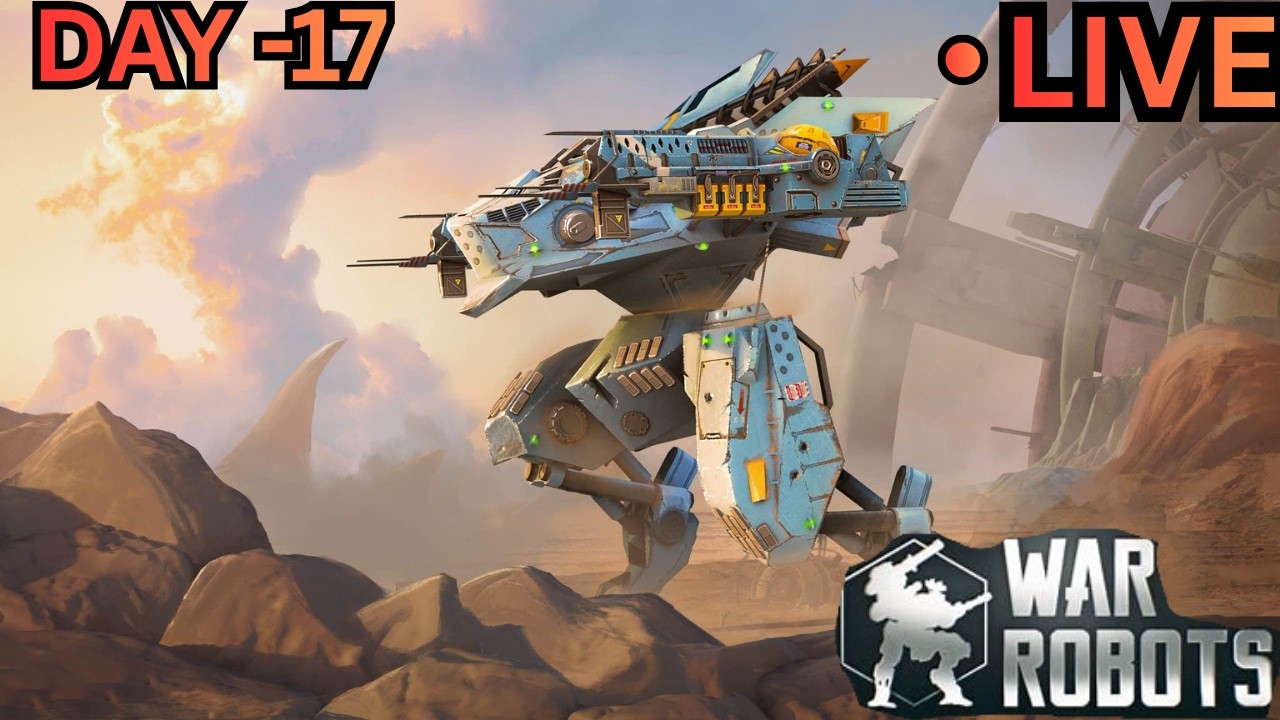 | WAR ROBOTS CHILL LIVE STREAM DAY 17 #warrobotslive #warrobotsindia #warrobots