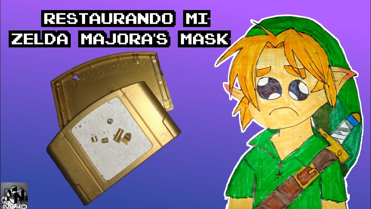 TUTORIAL: COMO RESTAURAR UN CARTUCHO DE NINTENDO 64 😱 (TLoZMM)