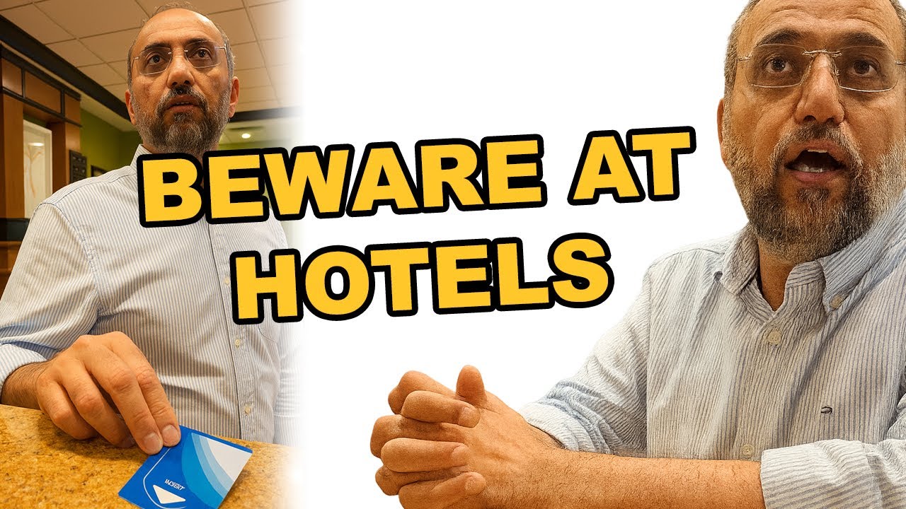 BEWARE Of This When Staying At Hotels ⚠️