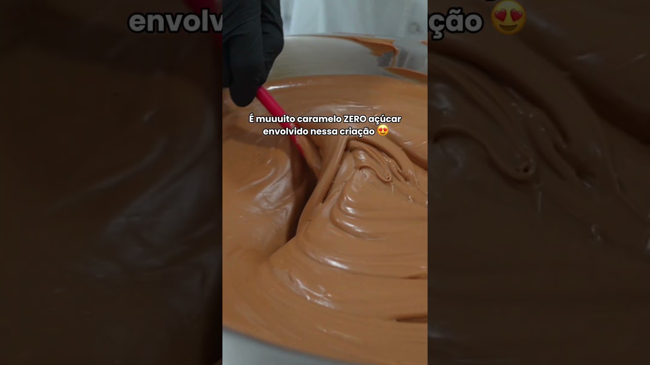 Pasta de caramelo com flor de sal ZERO açúcar!