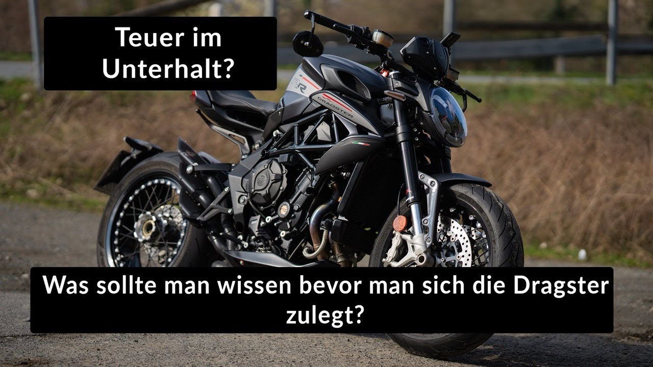 Was sollte man vor dem Kauf der Mv Agusta Dragster 800 RR wissen?