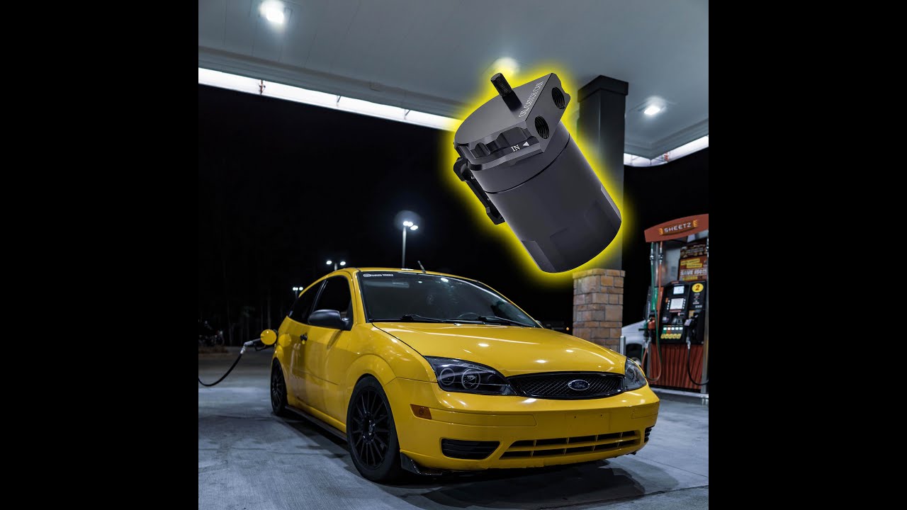 OIL CATCH CAN INSTALL ON 2007 FORD FOCUS!!