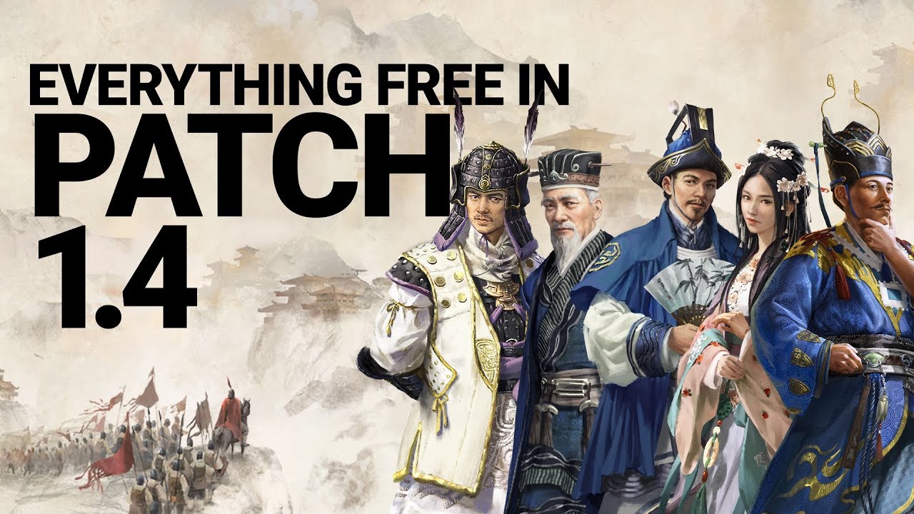 Everything free we added with Mandate of Heaven / Total War: THREE KINGDOMS