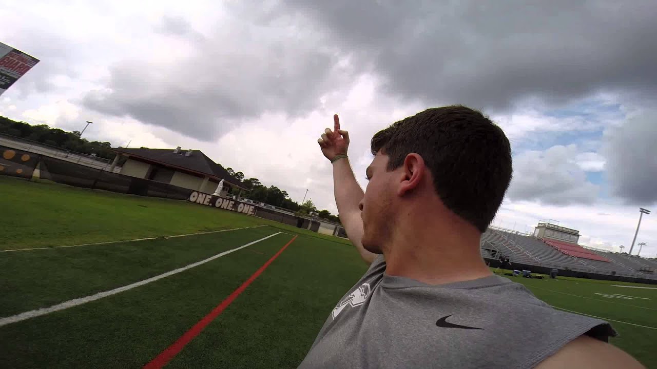 GoPro: Football Cam - Throwing the ball around with Kansas City Chiefs Kicker Cairo Santos
