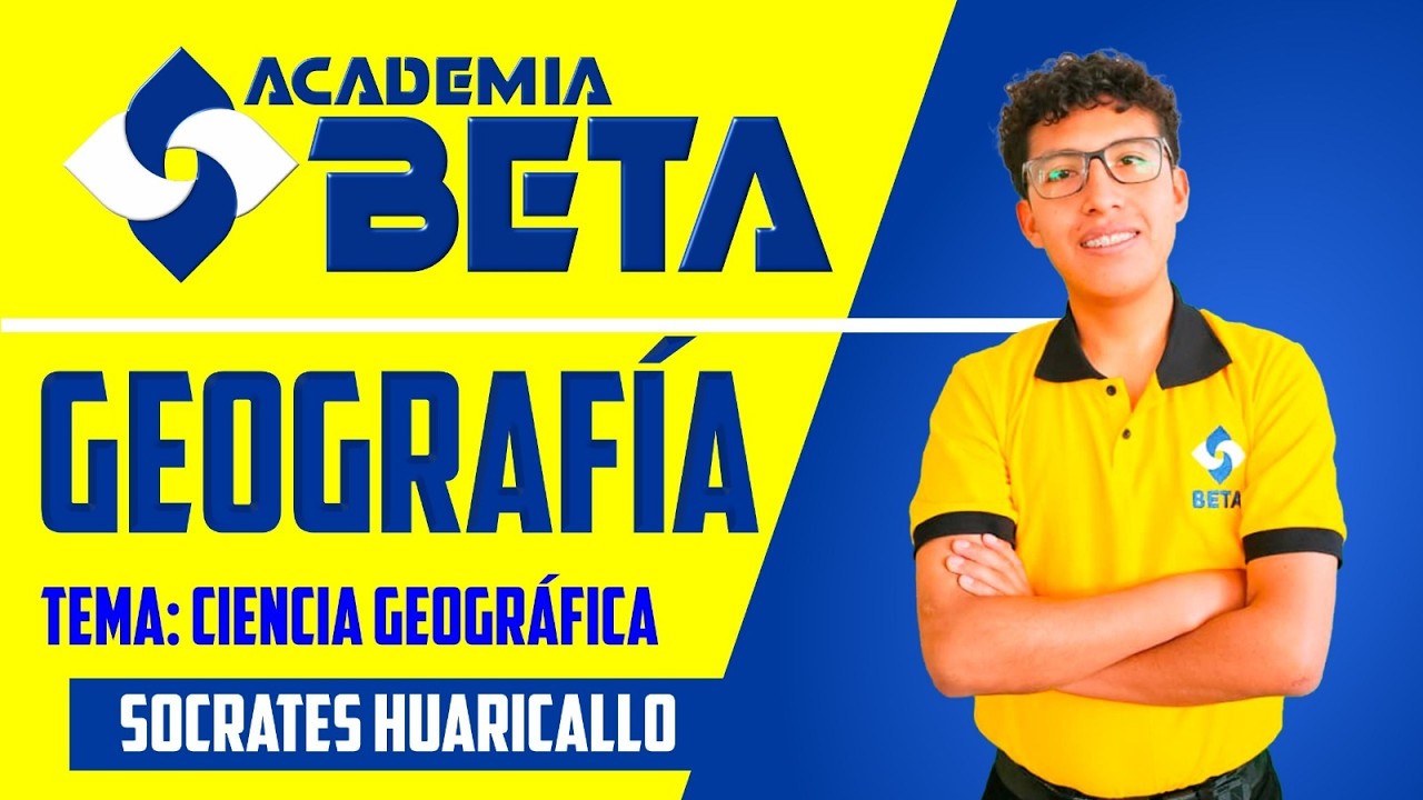 GEOGRAFÍA   CIENCIA GEOGRÁFICA