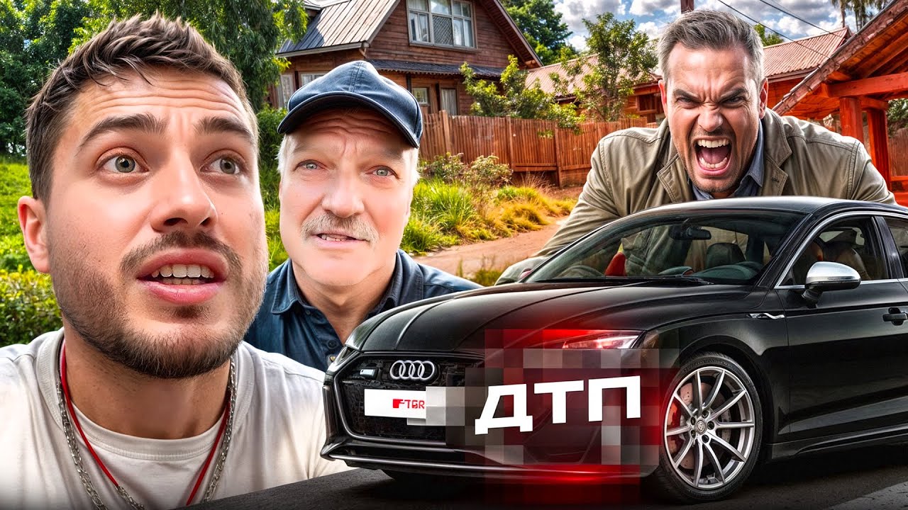 КОНФЛИКТ С ДЕРЕВЕНСКИМ👊| РАЗБИЛ АУДИ ЗА 7.000.000Р💥