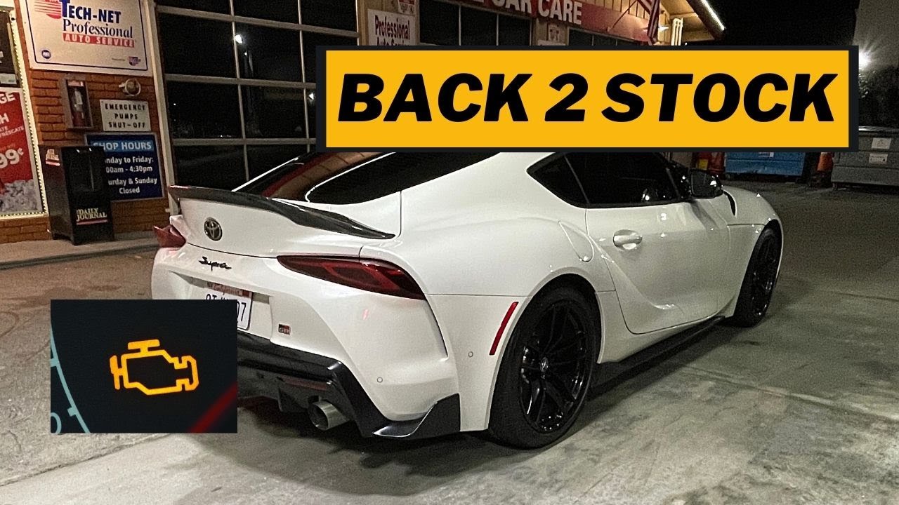 Downpipe Exhaust Problems - A90 Supra