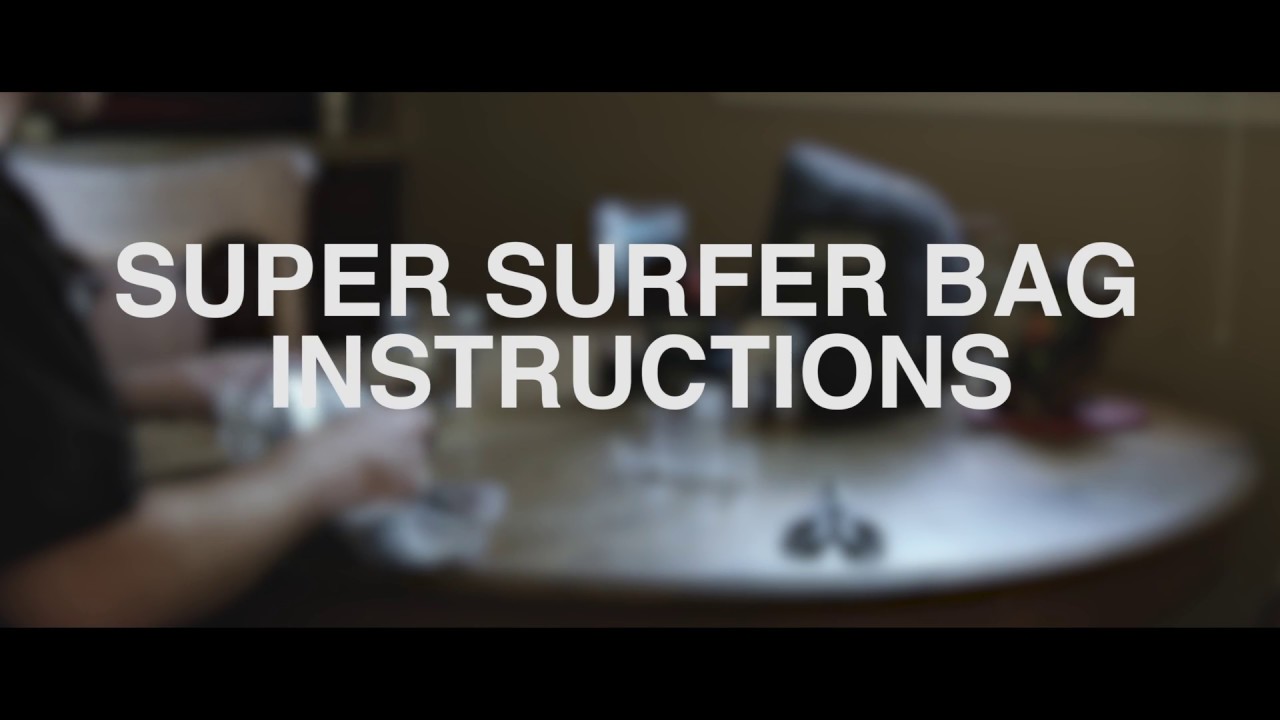 Испарители 7th Floor - Инструкция по использованию сумки Super Surfer