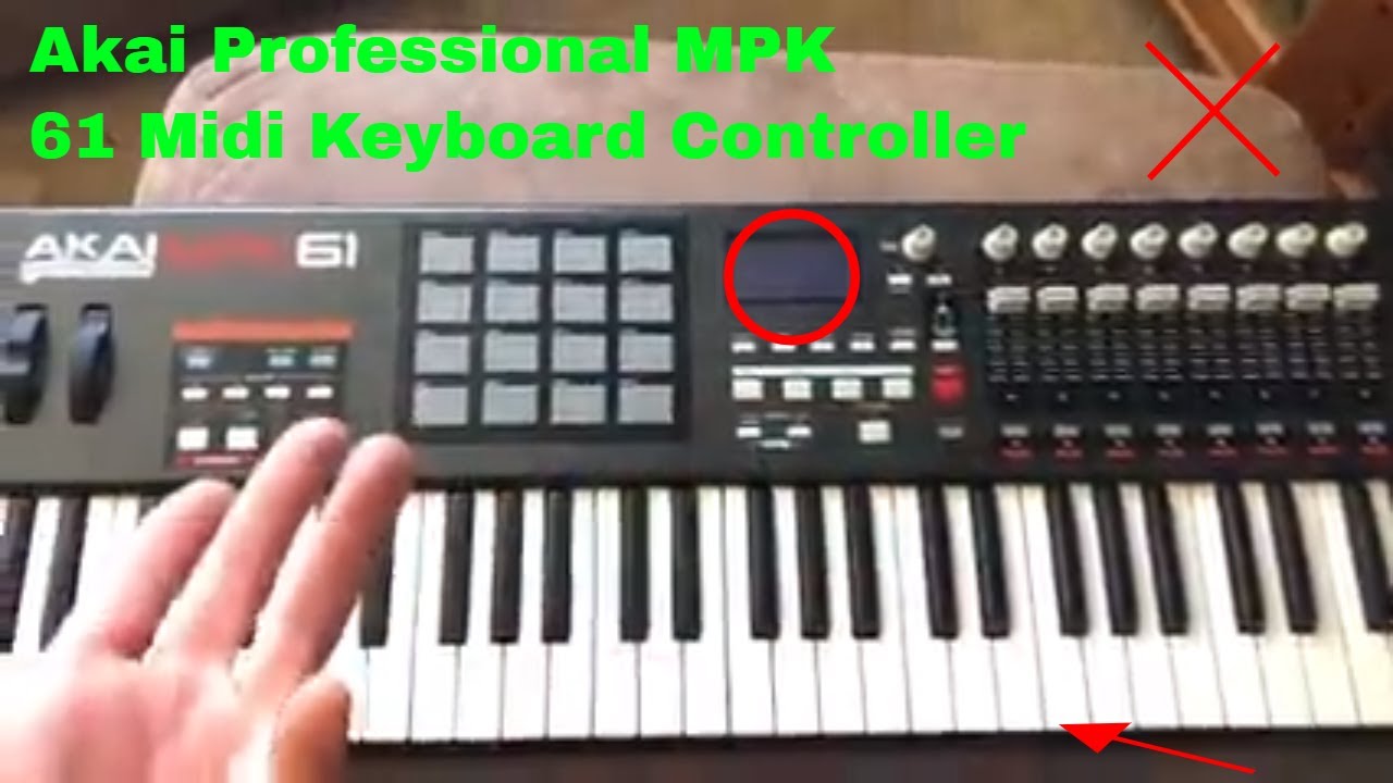 ✅  How To Use Akai Professional MPK 61 Midi Keyboard Controller Review