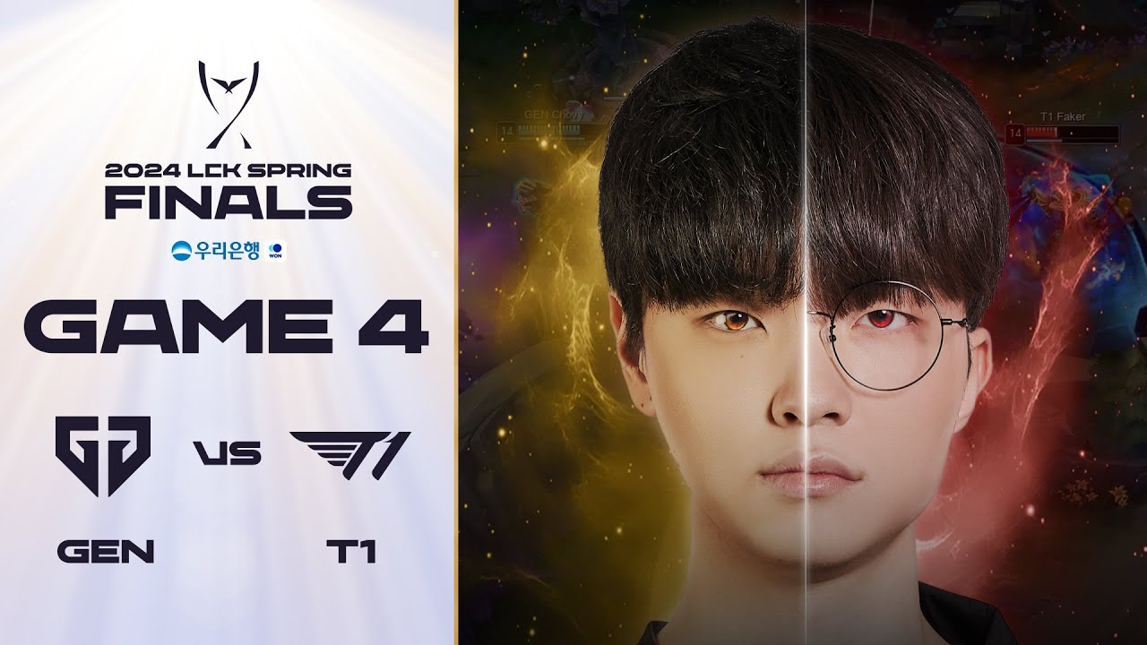 백전해로 | GEN vs. T1 게임4 하이라이트 | 04.14 | 우리은행 2024 LCK 스프링 결승전
