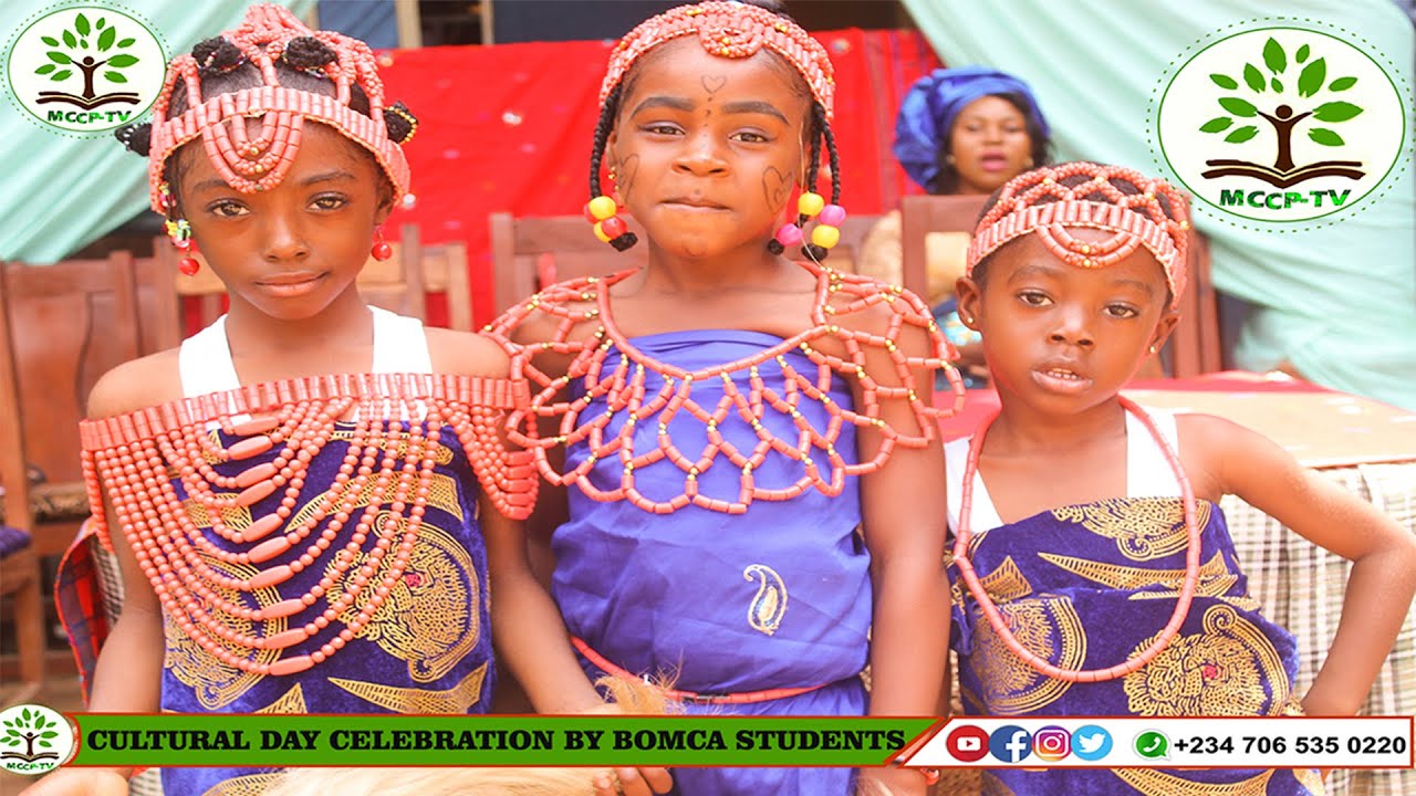 IGBO CULTURAL HERITAGE DISPLAYED BY BOMCA STUDENTS.