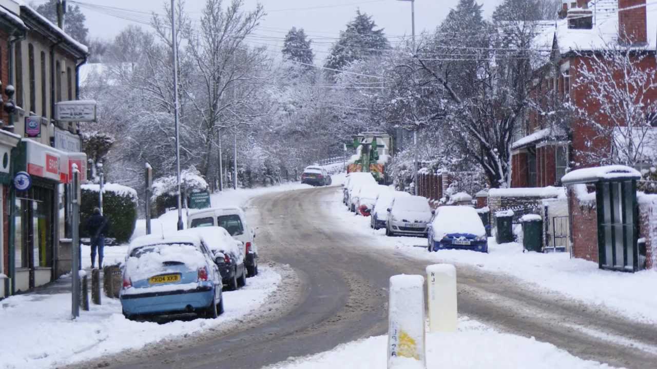 Snow In Caerleon - January 2010