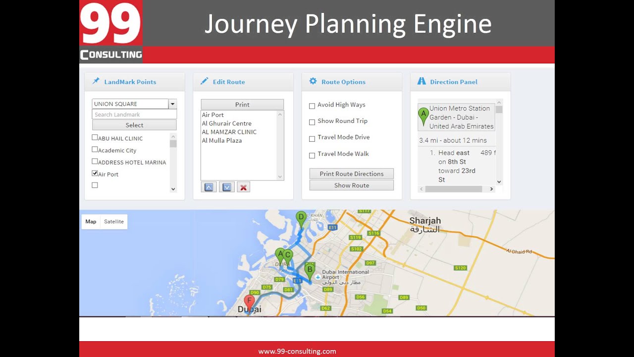 Transport Planning System