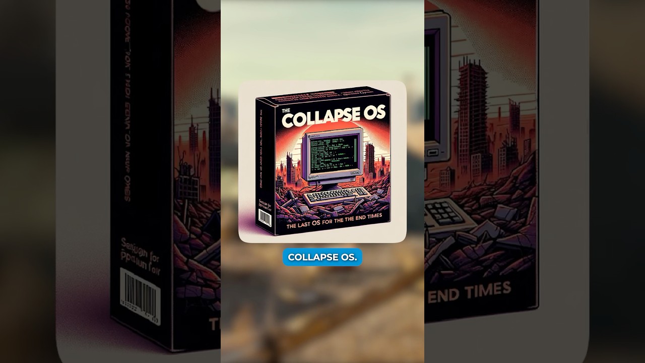 ОС судного дня - Collapse OS 👾 #операционнаясистема #windows #it #программирование