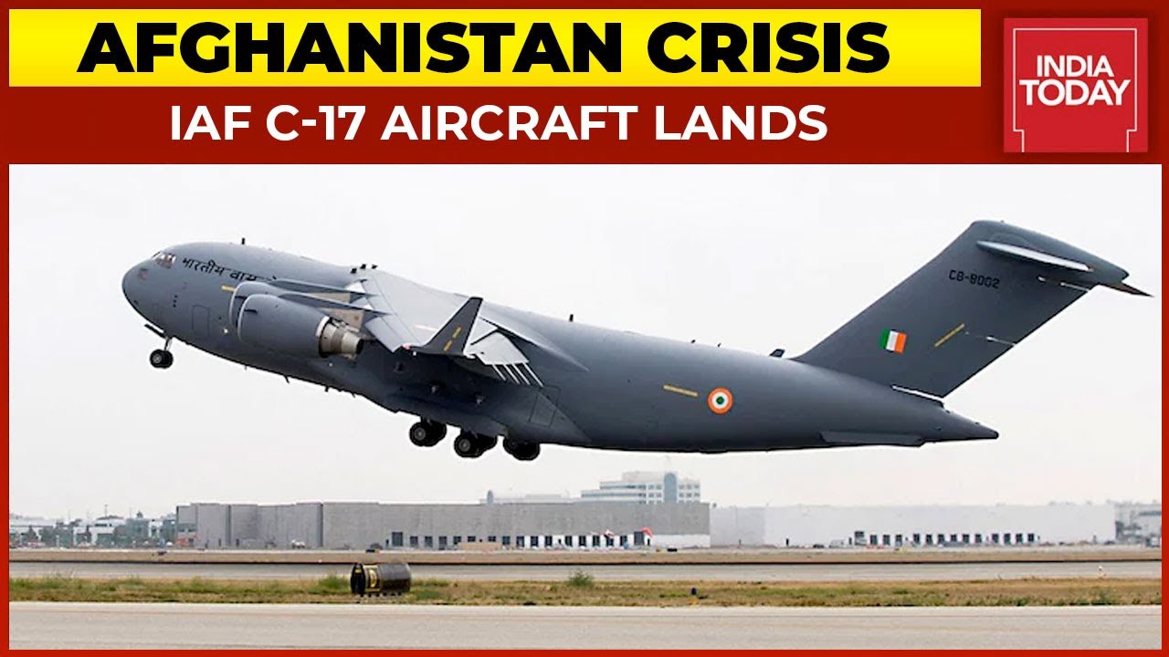 Afghanistan Crisis: Another Indian Air Force C-17 Aircraft With 120 Indian Lands At Hindon Air Base